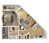 Vera A1B Floor Plan